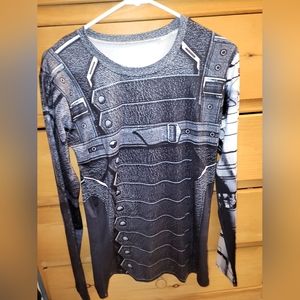 Mens Winter Soldier Compression Shirt